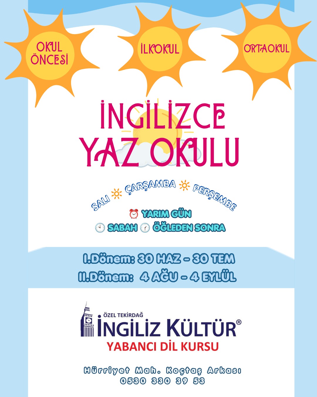 YABANCI DİL KURSU